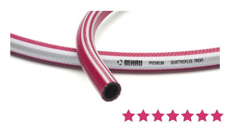 Садовый шланг REHAU QUATTROFLEX PROFI 3/4" бухта 40 метров - фото 2 - id-p123114961