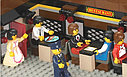 Конструктор Железнодорожный вокзал  0236 Sluban (Слубан) со светом и звуком 526 дет. аналог Лего (LEGO), фото 6
