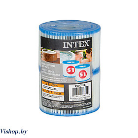 Сменный фильтр-картридж (2 шт) для бассейнов-джакузи Intex 29001