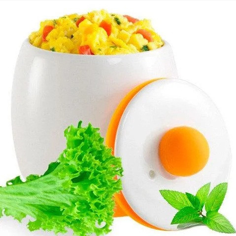 Емкость (горшочек) керамическая для приготовления блюд в микроволновой печи Egg Tastic - фото 3 - id-p123125034