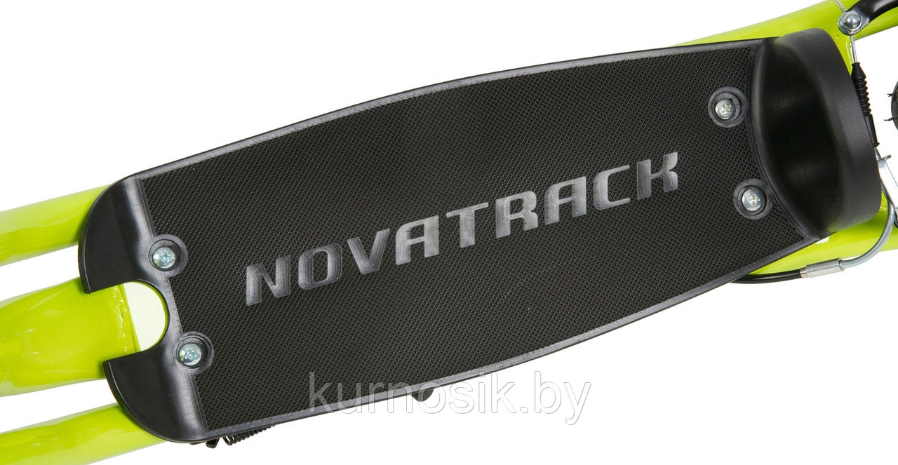 Самокат внедорожный Novatrack Stamp N4 Зеленый - фото 8 - id-p123125040