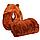Игрушка Хомяк плед - подушка 3 в 1 с карманом (плед 115 см × 150 см.)  7 цветов Коричневый, фото 3