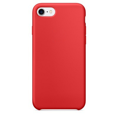 Силиконовый чехол Red для Apple iPhone 7 - фото 4 - id-p123141189
