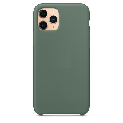 Силиконовый чехол темно-зеленый для Apple iPhone 11 Pro - фото 2 - id-p123141474