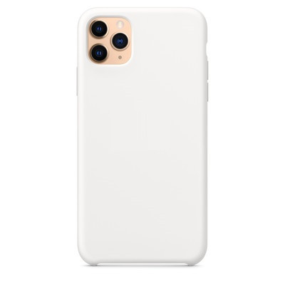 Силиконовый чехол белый для Apple iPhone 11 Pro - фото 2 - id-p123141478