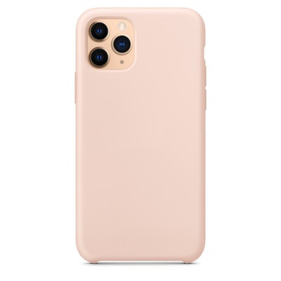 Силиконовый чехол розовый для Apple iPhone 11 Pro Max - фото 2 - id-p123141483