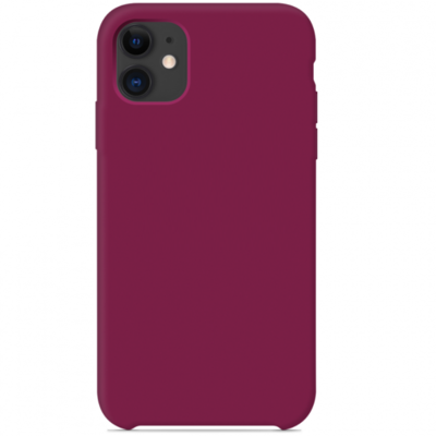 Силиконовый чехол красная роза для Apple iPhone 11 - фото 4 - id-p123141516