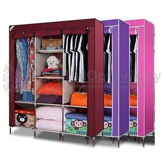 Складной шкаф Storage Wardrobe .Цвета микс.Супер-цена! - фото 1 - id-p123145413