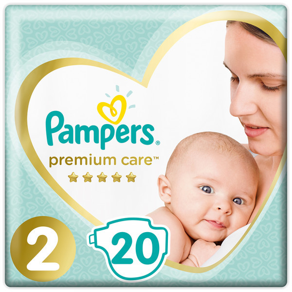 Подгузники Pampers Premium Care 2 (4-8кг) 20шт - фото 1 - id-p119997509