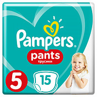 Подгузники-трусики Pampers Pants 5 (12-17кг) 15шт