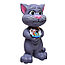 Интерактивная игрушка Кот Том (30 см) повторюшка H215A, фото 2