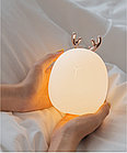 Силиконовый светильник ночник Кролик, фото 5