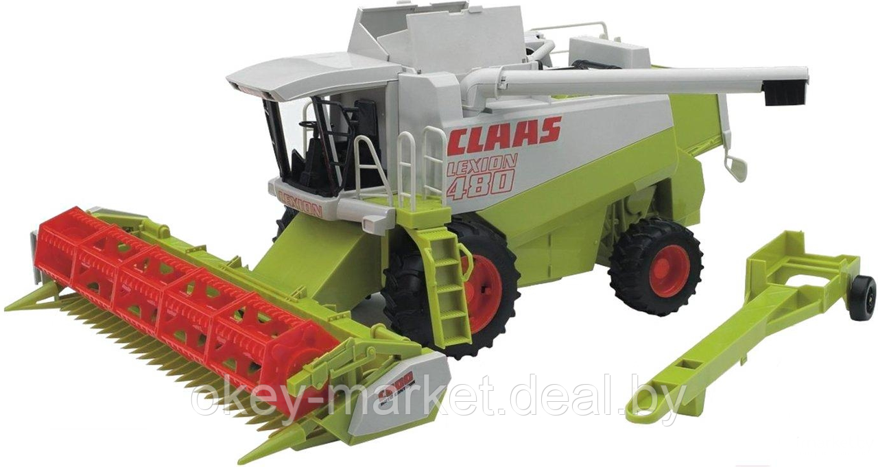 Игрушка Комбайн Claas Lexion 480 Bruder (Брудер) 02120 - фото 1 - id-p123156608