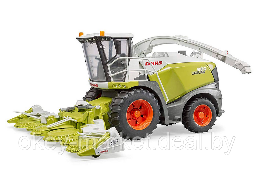 Игрушка Bruder (Брудер) Комбайн Claas 980 кормоуборочный 02134 - фото 1 - id-p123156633