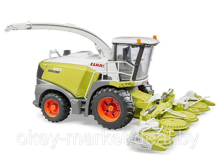 Игрушка Bruder (Брудер) Комбайн Claas 980 кормоуборочный 02134 - фото 2 - id-p123156633