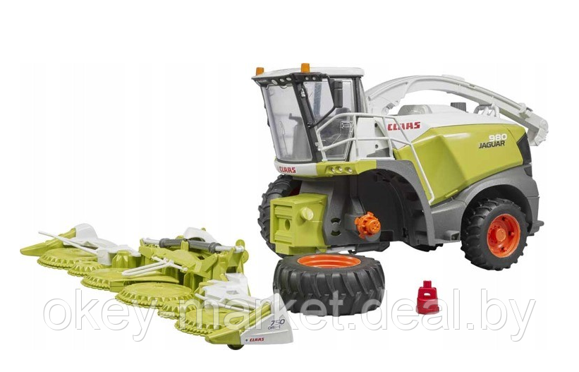 Игрушка Bruder (Брудер) Комбайн Claas 980 кормоуборочный 02134 - фото 3 - id-p123156633