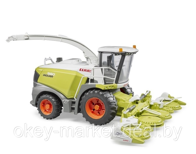 Игрушка Bruder (Брудер) Комбайн Claas 980 кормоуборочный 02134 - фото 6 - id-p123156633