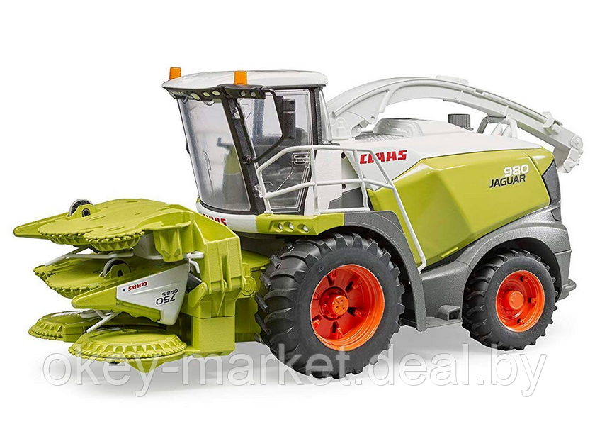 Игрушка Bruder (Брудер) Комбайн Claas 980 кормоуборочный 02134 - фото 8 - id-p123156633