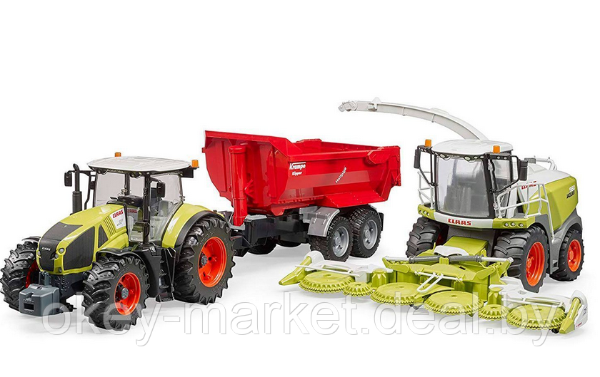 Игрушка Bruder (Брудер) Комбайн Claas 980 кормоуборочный 02134 - фото 10 - id-p123156633