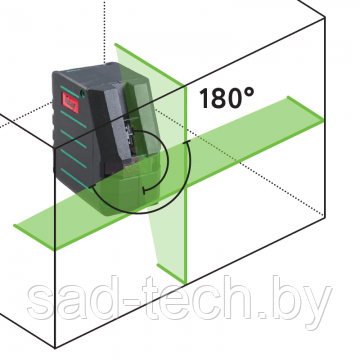 Уровень лазерный FUBAG Crystal 20G VH Set (зеленый луч), фото 2