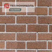 Фасадная плитка Технониколь Hauberk(Хауберк) Красный кирпич