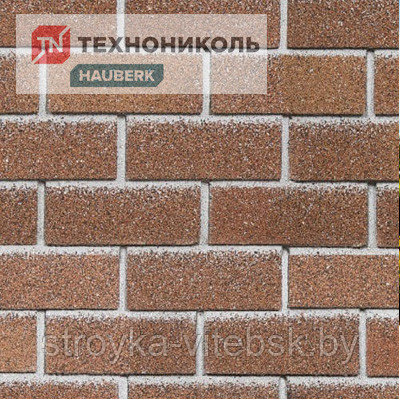 Фасадная плитка Технониколь Hauberk(Хауберк) Красный кирпич - фото 1 - id-p123162626