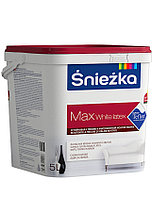 Краска Sniezka MAX White Latex 5 л Польша