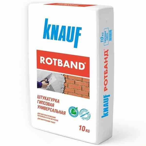 Штукатурка гипсовая универсальная Knauf Rotband 10 кг