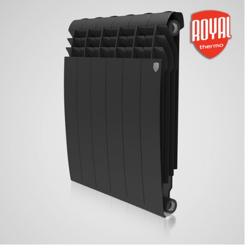 Биметаллический радиатор отопления Royal Thermo BiLiner 500 Noir Sable