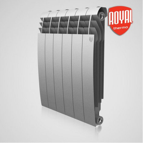 Радиатор отопления бренда Royal Thermo BiLiner 500 Silver Satin, фото 2