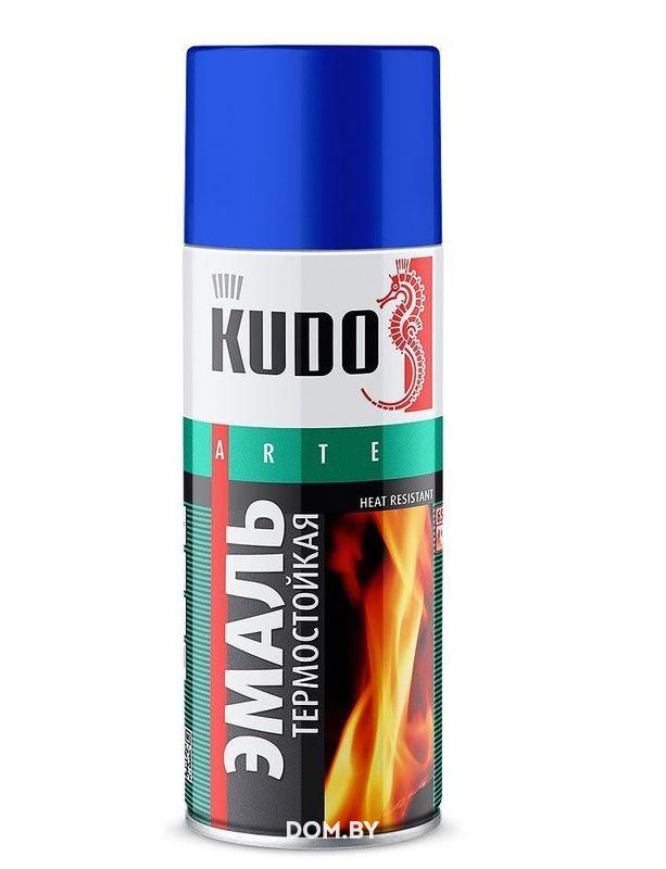 Эмаль Kudo термостойкая KU-5002 черная 520 мл