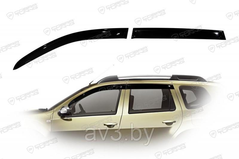 Ветровики Renault Duster 2010-2020 / Рено Дастер (Cobra Tuning) - фото 1 - id-p60448145