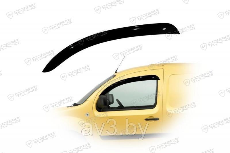 Ветровики Renault Kangoo 2 3d 2009/ Рено Кангу (Cobra Tuning) - фото 1 - id-p60448154