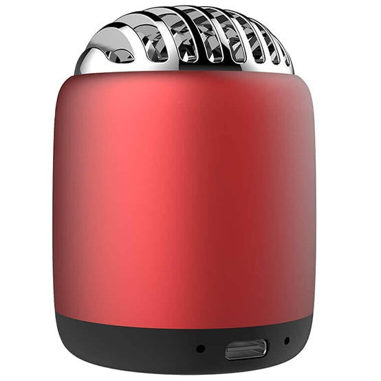 Колонка Bluetooth портативная Nillkin Bullet Wireless Charging - Красная - фото 2 - id-p123178943