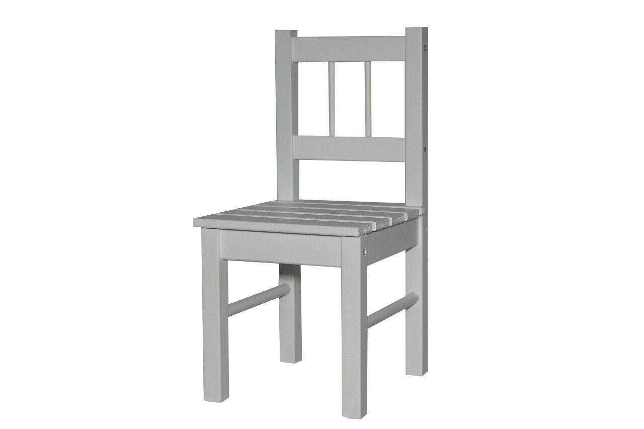 Набор хозяйственный стол и два стульчика (белый) из массива древесины. - фото 2 - id-p102037727