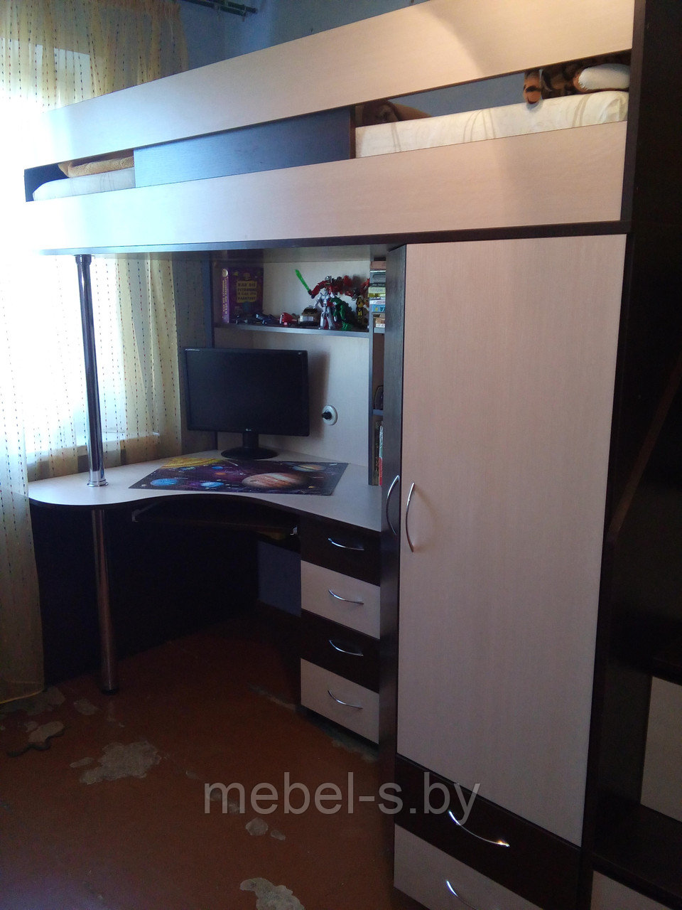 Кровать-чердак