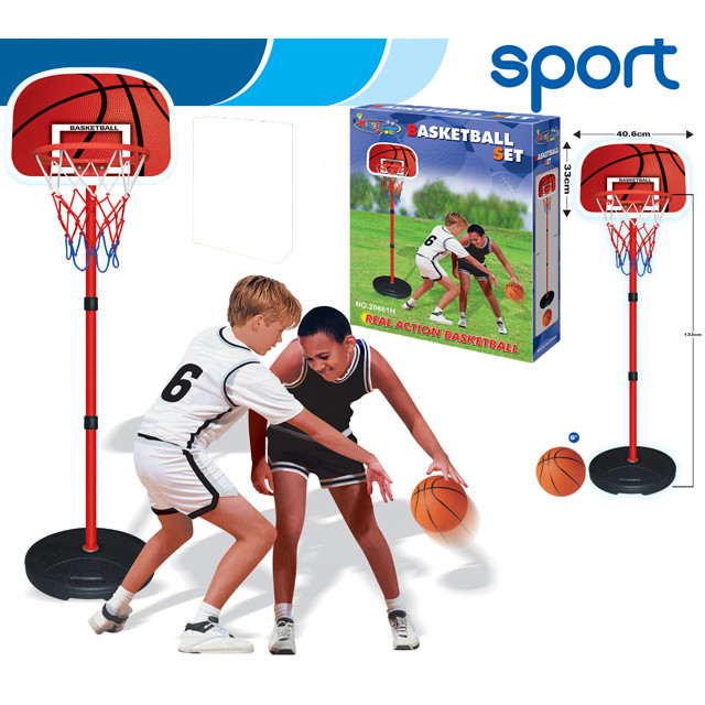 Кольцо на стойке баскетбольное до 160 см King Sport 20881H