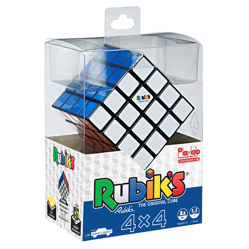 Кубик Рубика 4х4 без наклеек (Rubik's) - фото 1 - id-p2260751