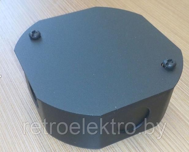 Коробка распределительная три ввода 20 мм, Чёрный муар - фото 2 - id-p123210539