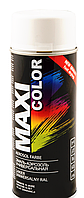 ЭМАЛЬ-АЭРОЗОЛЬ БЕЛАЯ 400МЛ MAXI COLOR RAL9010 9010MX