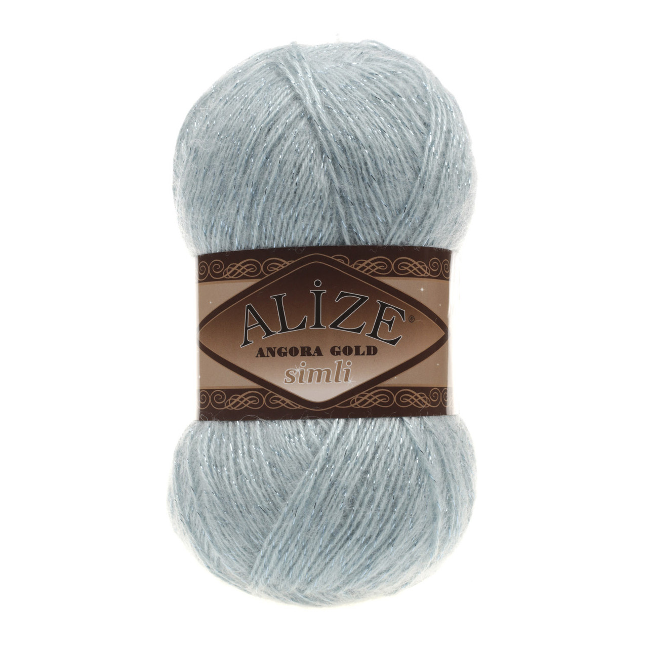 Пряжа Angora Gold Simly цвет 114 мята