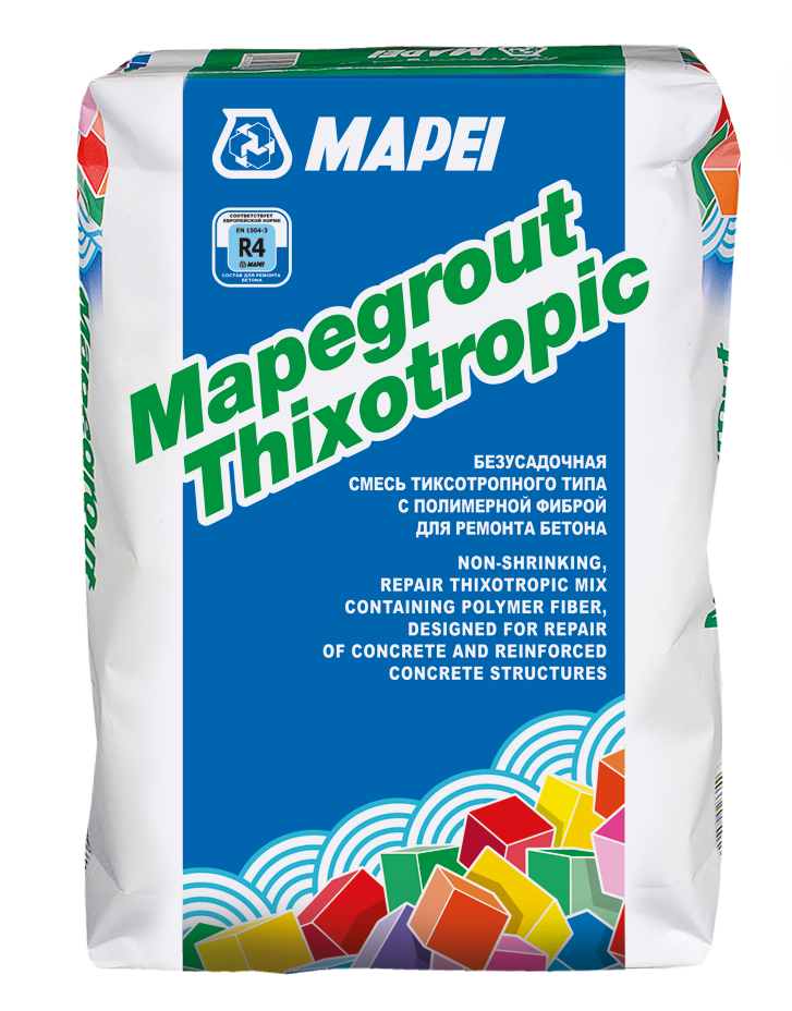 Ремонтный состав Mapegrout Thixotropic 25 кг. - фото 1 - id-p123214891