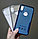 Чехол-накладка для Huawei P30 Lite MAR-LX1M (силикон) голубой прозрачный, фото 4