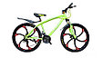 Горный велосипед Mikado Hard 26 белый-зеленый, фото 2