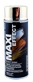 MAXI COLOR ЭМАЛЬ-АЭРОЗОЛЬ ЗОЛОТО-ЭФФЕКТ 400МЛ 0011MX