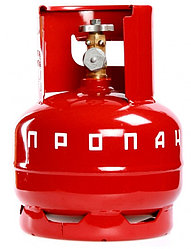 Газовый баллон бытовой Novogas 5 литров НЗ 74.00.00-06 (5л, с КБ-2) с вентилем, Беларусь
