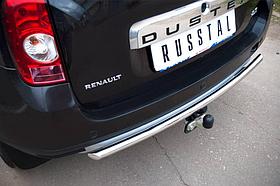 Защита заднего бампера d42 (дуга) Renault Duster 4x4 (2011-2015) № RD4Z-000444