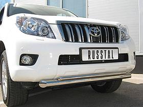 Защита переднего бампера d76/42 Toyota Land Cruiser Prado 150 (2009-2012) № PNZ-000472