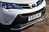 Защита переднего бампера d63 (секции) Toyota RAV4 (2013-2018) № TR4Z-001282, фото 2