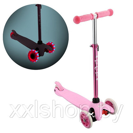 Самокат RGX Toy Led (розовый), фото 2